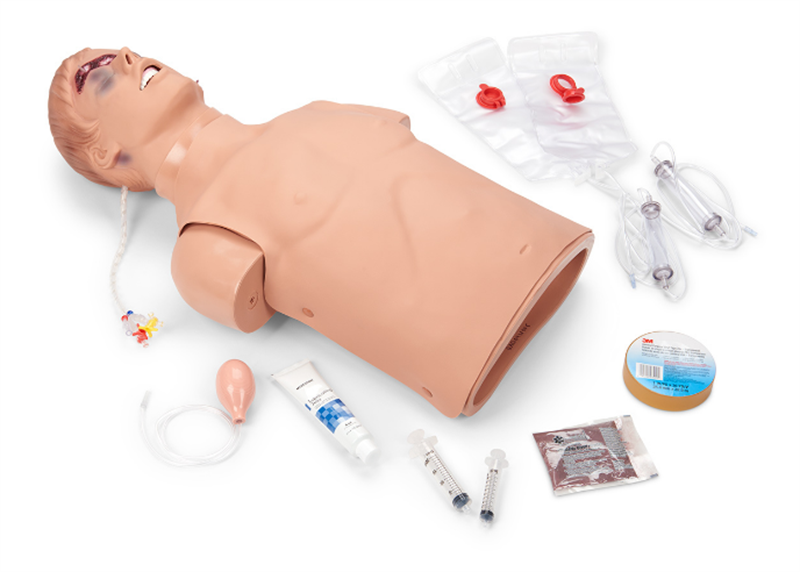 Intubation model in emergency situation